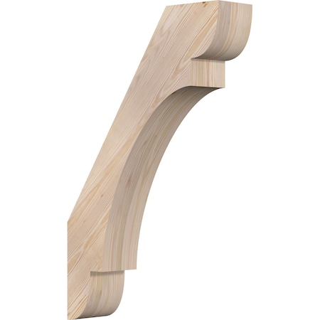 Ekena Millwork 5 1/2"W x 22"D x 34"H Olympic Smooth Knee Brace, Douglas Fir BRC06X22X34OLY00SDF